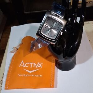 Activa Analog Watch,Mens,Register 495494,Water Resistant 300m